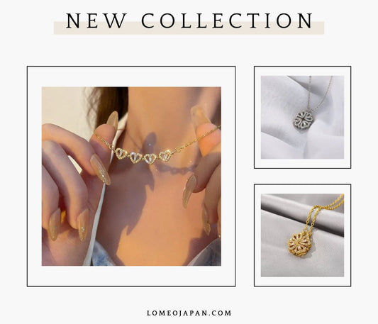 プレゼントにおすすめのネックレス:Lucky Heart Necklace・四つ葉のハートネックレス - LOMEO