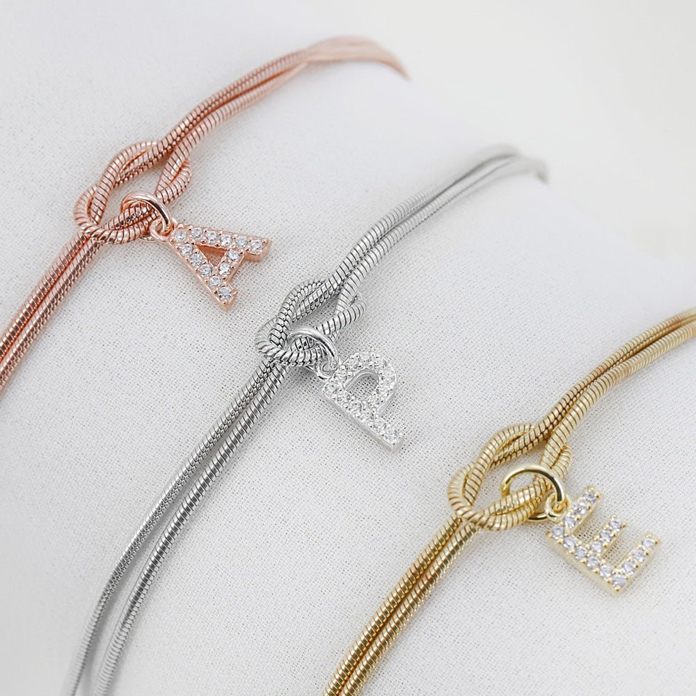 オリジナルブレスレット イニシャル - LOMEO