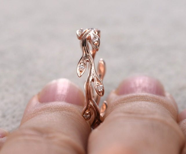 ローズゴールドジルコニアツタリング - LOMEO