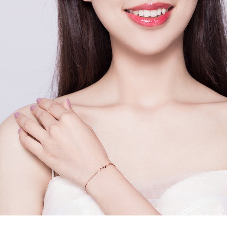 韓国風 ブレスレット 細め - LOMEO