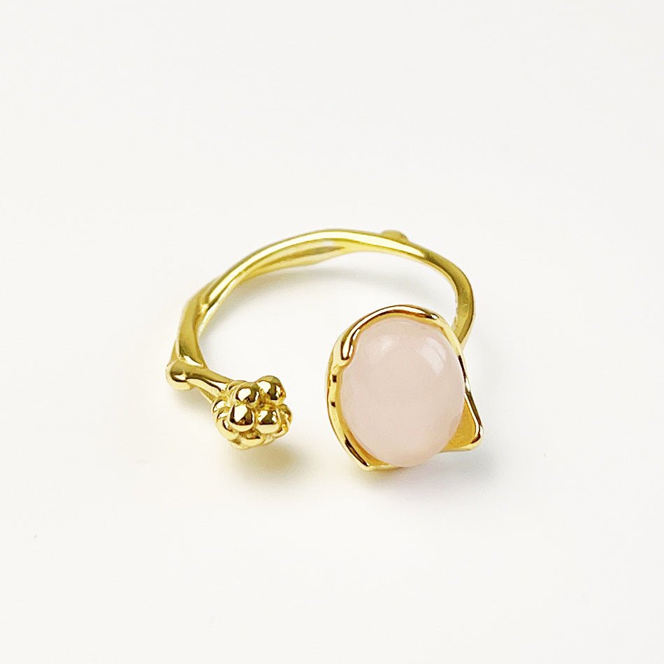 ロマンティックピンクトーンリング - LOMEO