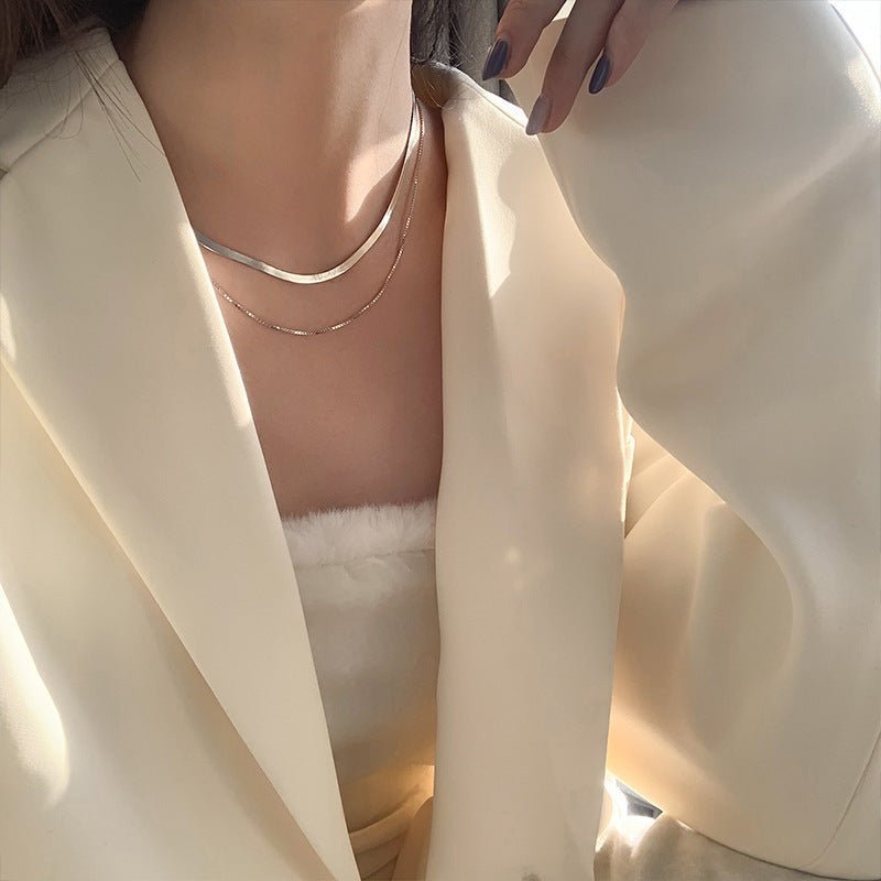 スネークチェーン ネックレス - LOMEO