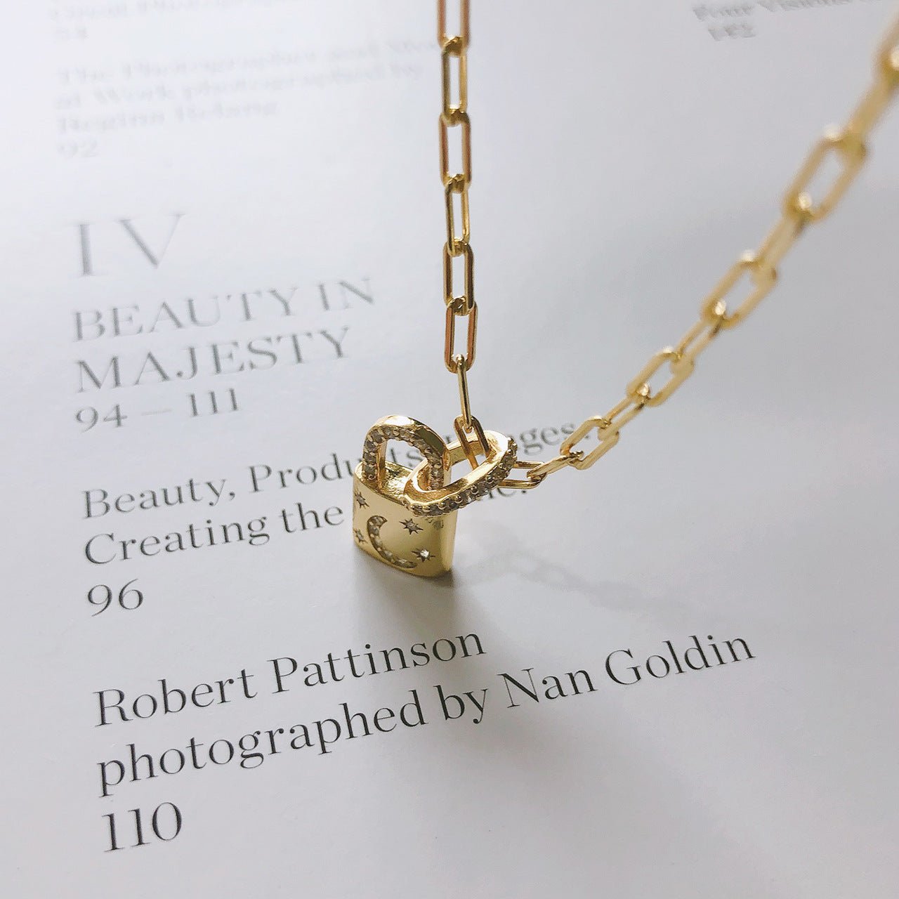 月のデザイン ペンダントセット - LOMEO