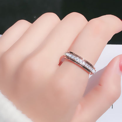 【全3色】そっと、心を整えるリング — Spinner Ring