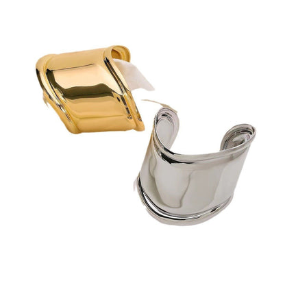 レトロホロウ エレガント メタルバングル - LOMEO