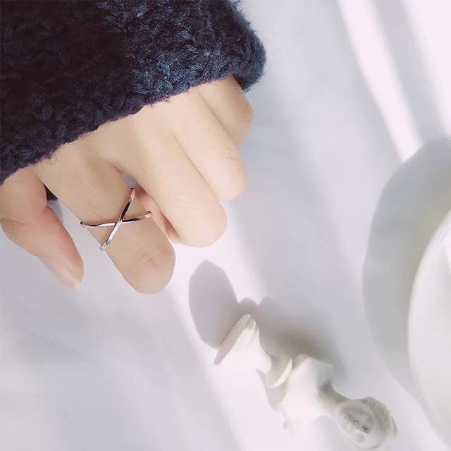 プチプラリングスターリングシルバーレトロリング – LOMEO