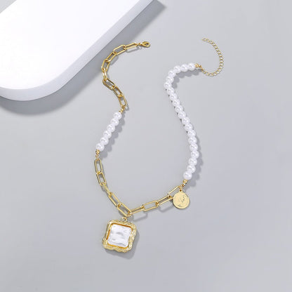 フォーパールバロックネックレス - LOMEO