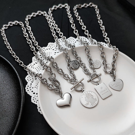 韓国スタイル　チョーカープチプラネックレス - LOMEO