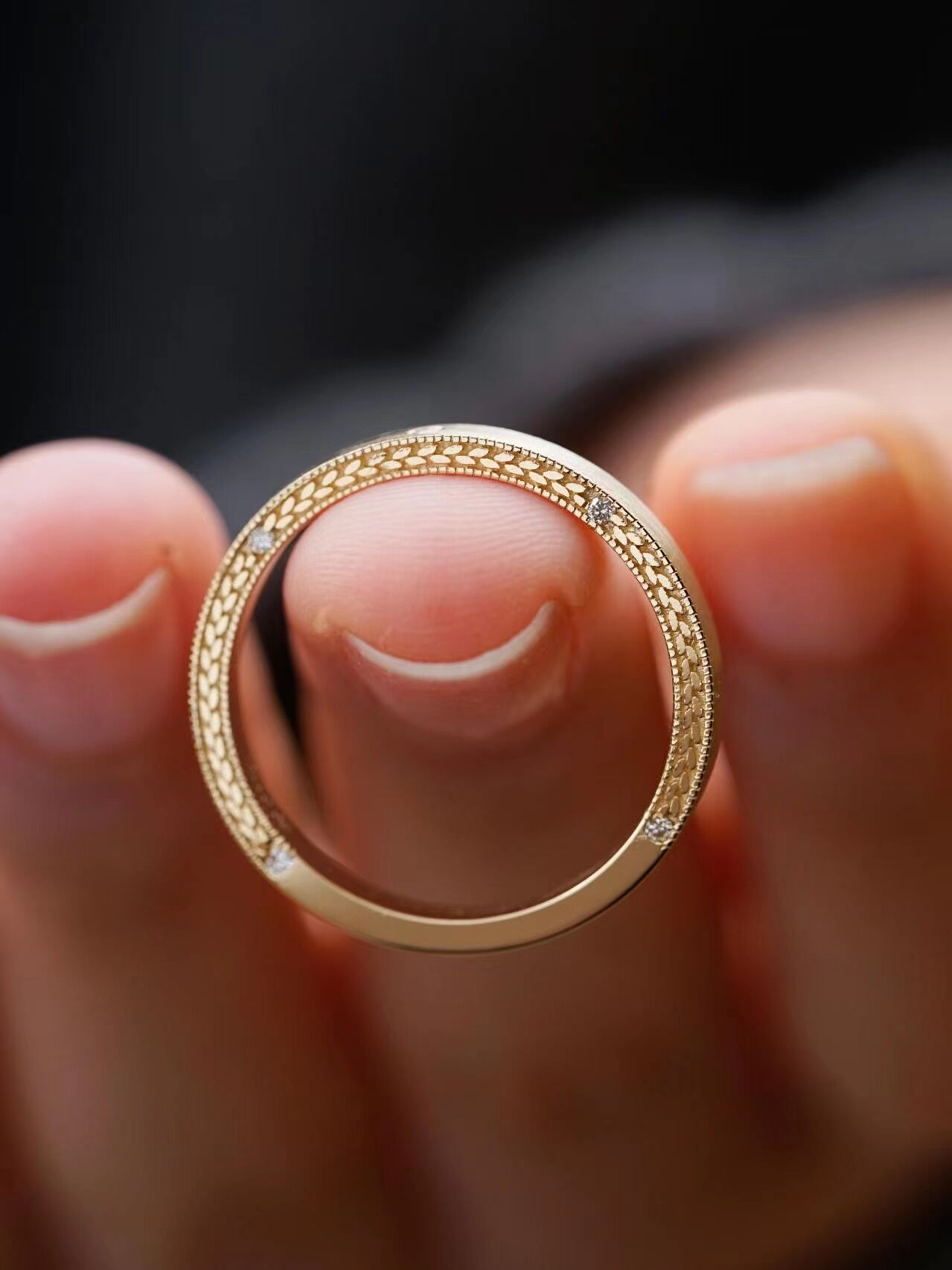 スパークリングダイヤモンドリング - LOMEO