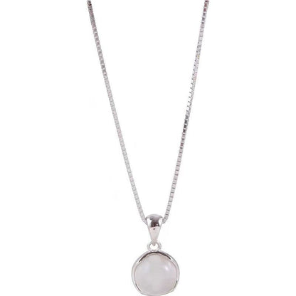 韓国風スタイル天然翡翠ペンダントネックレス - LOMEO