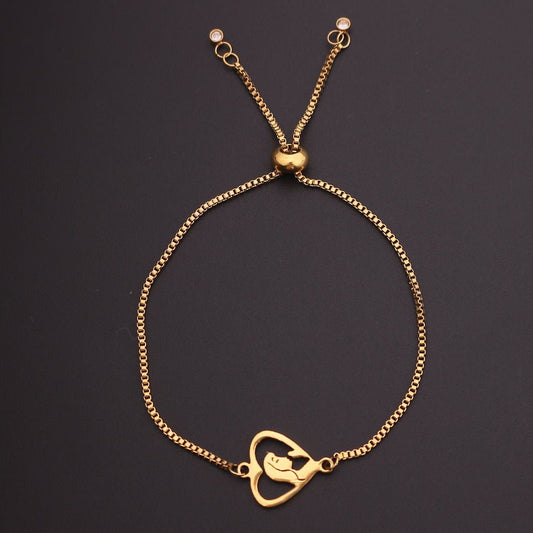 ステインレス　ブレスレット　母のプレゼントに - LOMEO