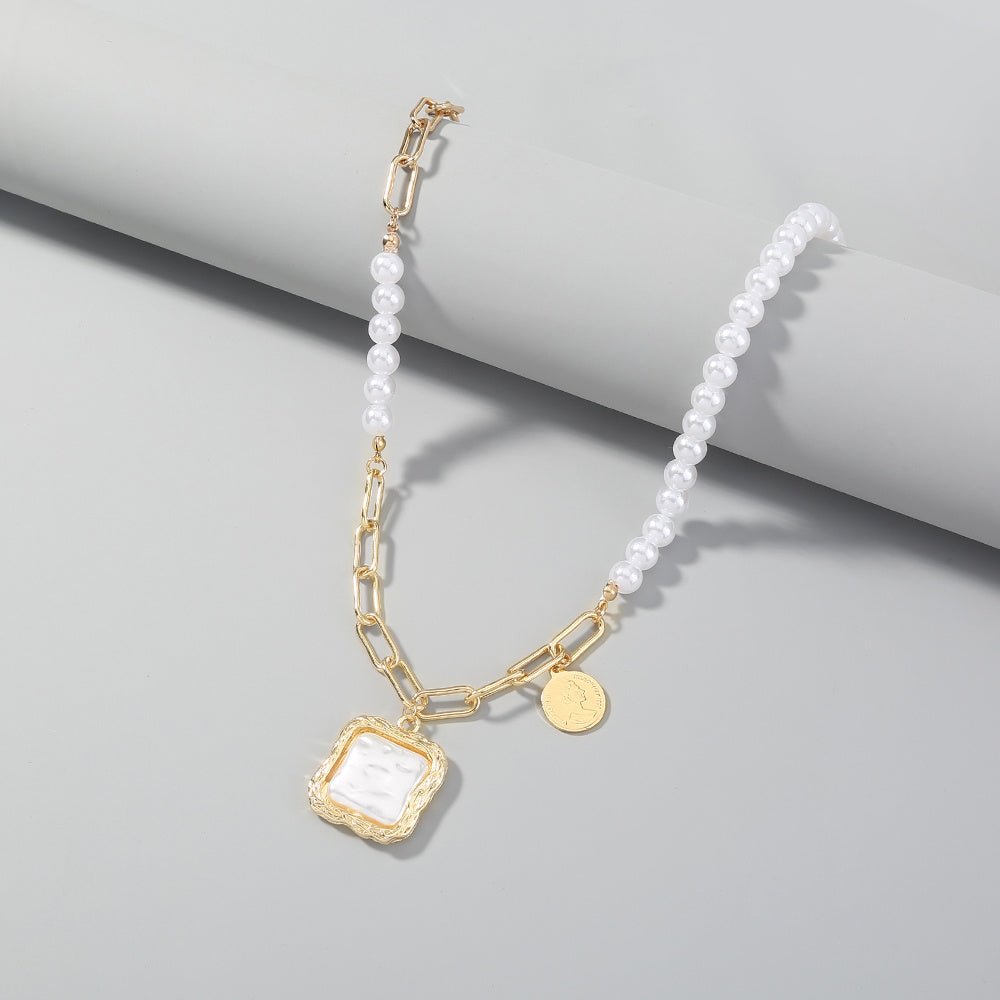 フォーパールバロックネックレス - LOMEO