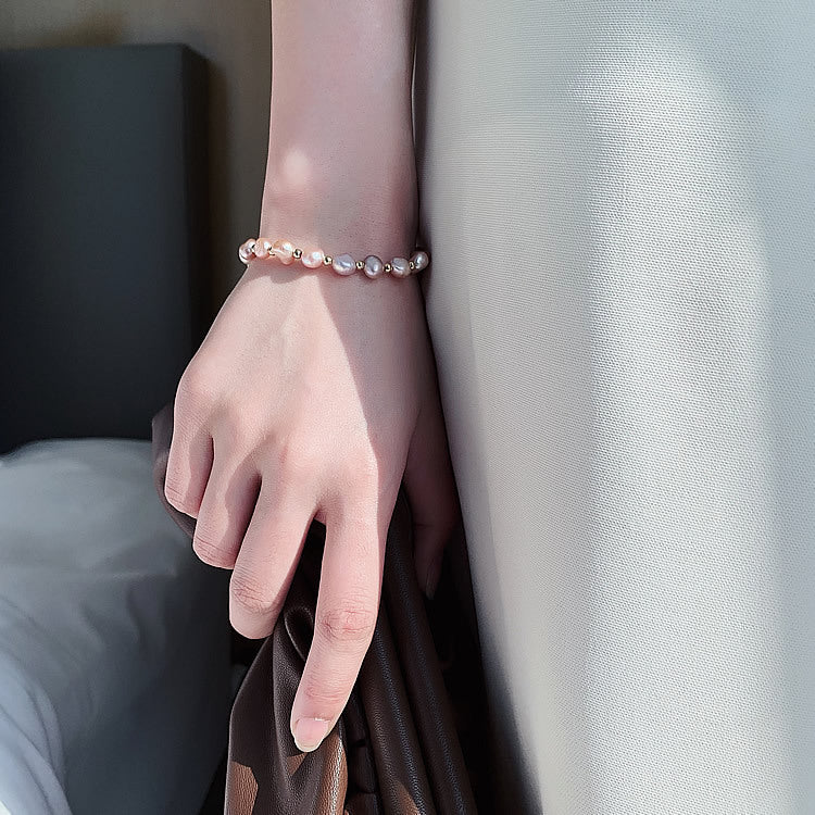 Women's Special - shaped Bead Bracelet Pull - out Special - interest Design High - grade All - matching - LOMEO