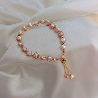Women's Special - shaped Bead Bracelet Pull - out Special - interest Design High - grade All - matching - LOMEO